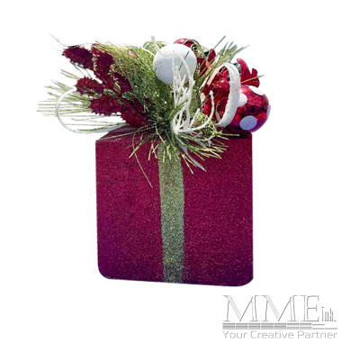 Christmas Glitter Gift Box